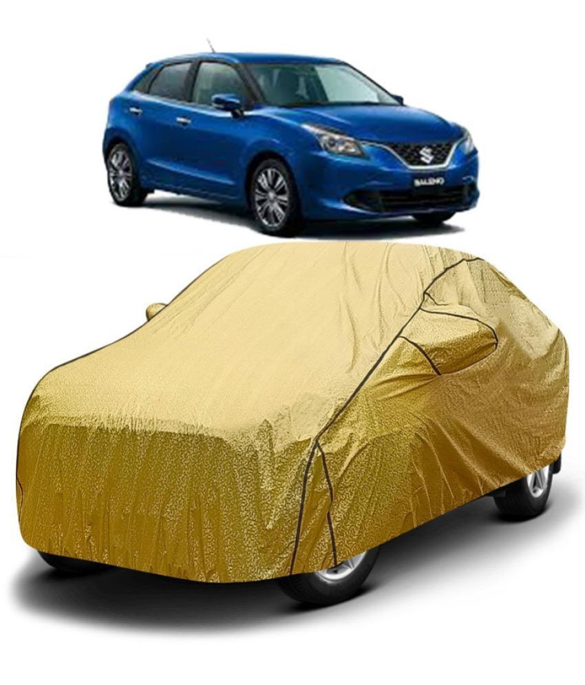     			GOLDKARTZ Car Body Cover for Maruti Suzuki Baleno With Mirror Pocket ( Pack of 1 ) , Golden