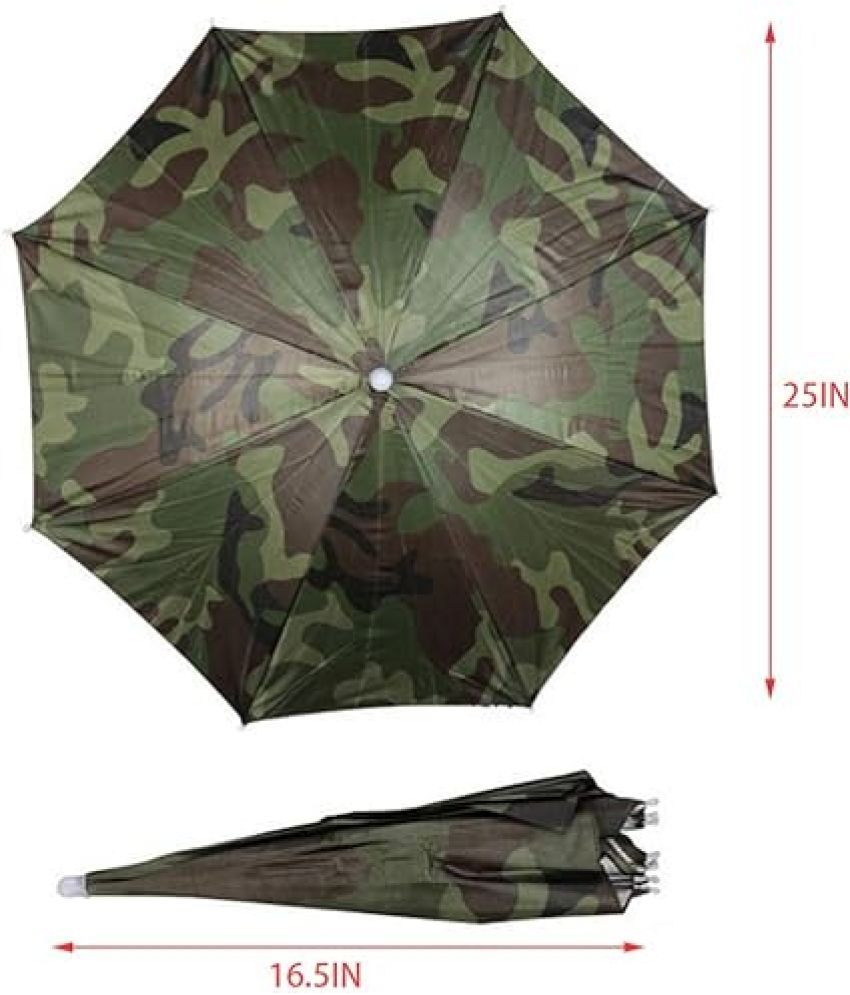     			Infispace Green Hand's Free Umbrella