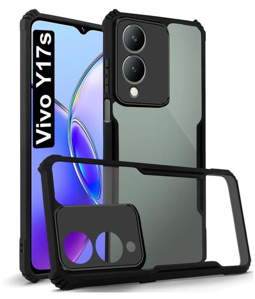     			Kosher Traders Shock Proof Case Compatible For Polycarbonate Vivo Y17s 4g ( Pack of 1 )