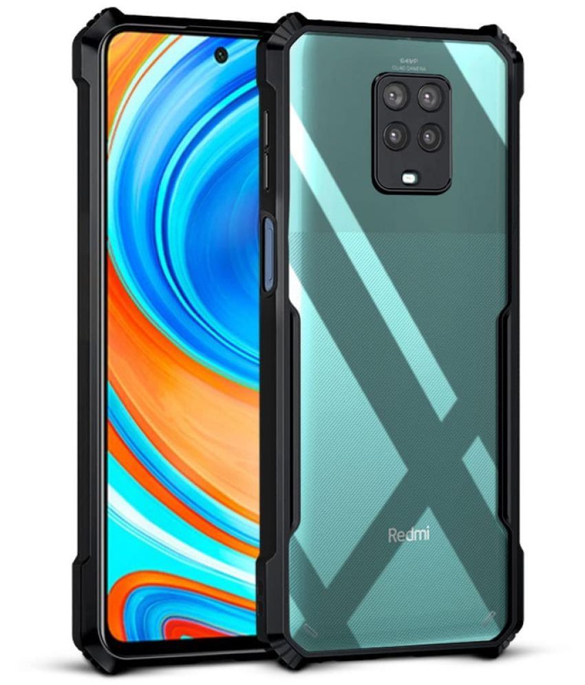     			Kosher Traders Shock Proof Case Compatible For Polycarbonate Xiaomi Redmi Note 9 pro Max ( Pack of 1 )