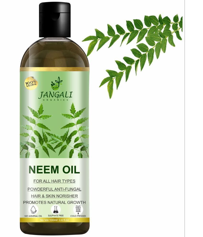     			Pure Jangali Organics Anti Dandruff Neem Oil 100 ml ( Pack of 1 )