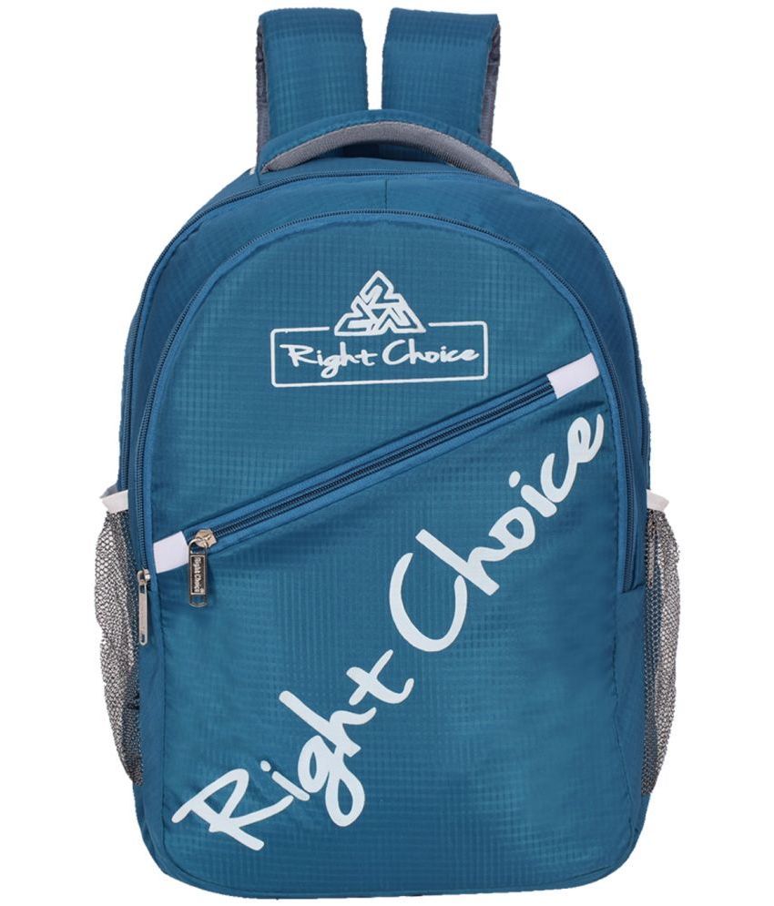     			Right Choice Blue Polyester Backpack ( 30 Ltrs )