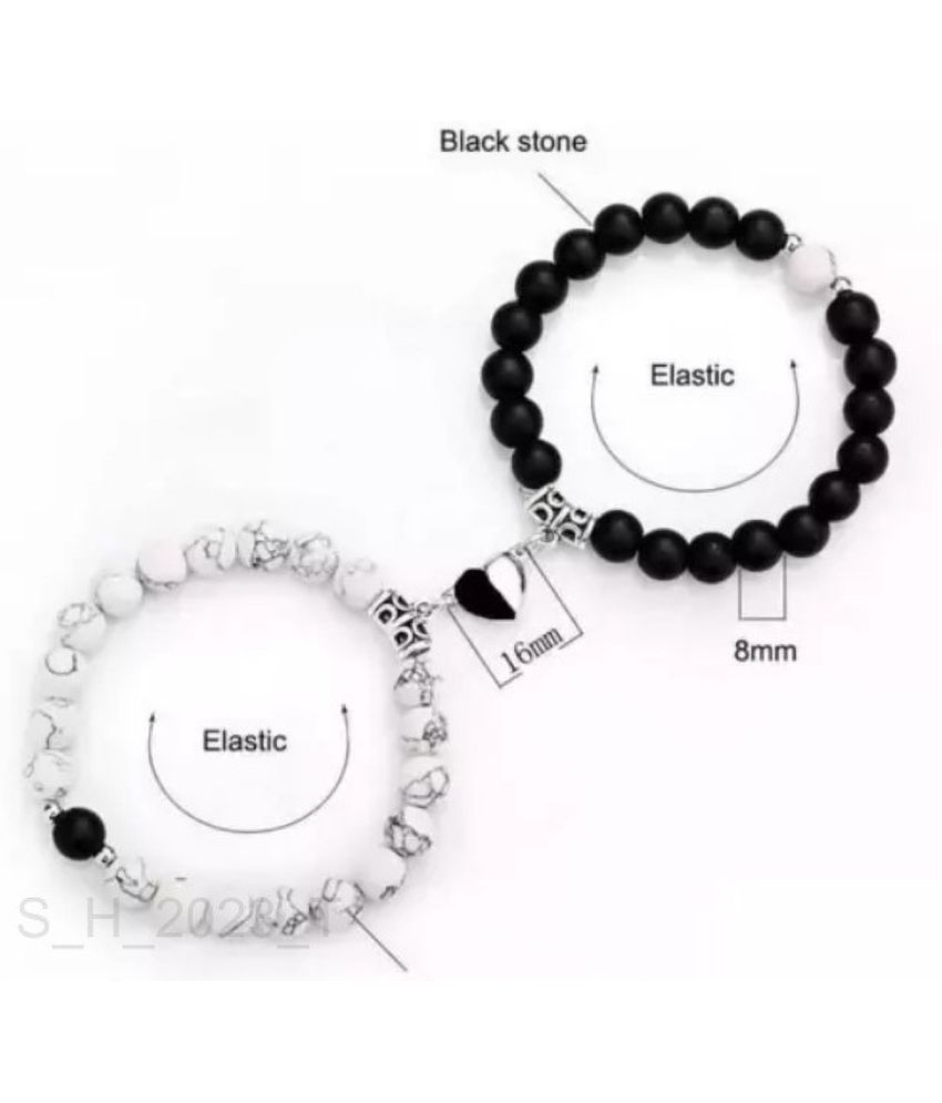     			Samridhi DC Black Bracelet ( Pack of 1 )