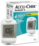 Accu-Chek Instant S Kit+10strip+10Lancet Glucometer