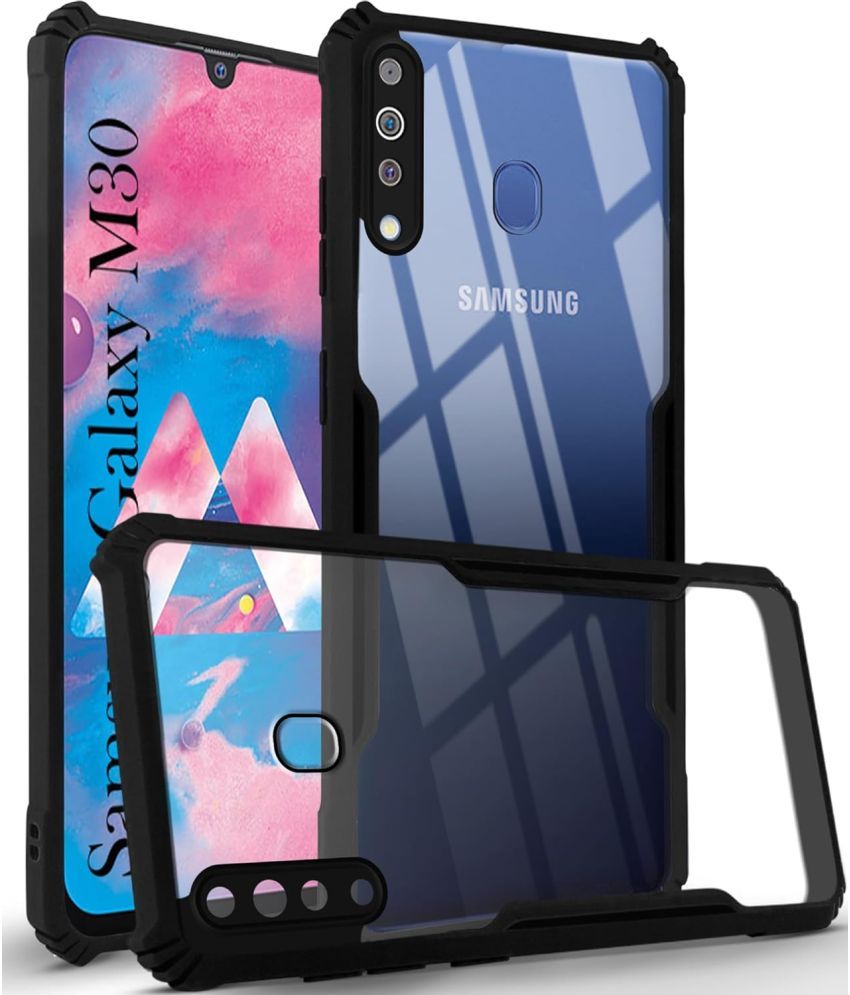     			Doyen Creations Shock Proof Case Compatible For Polycarbonate Samsung Galaxy M30 ( Pack of 1 )