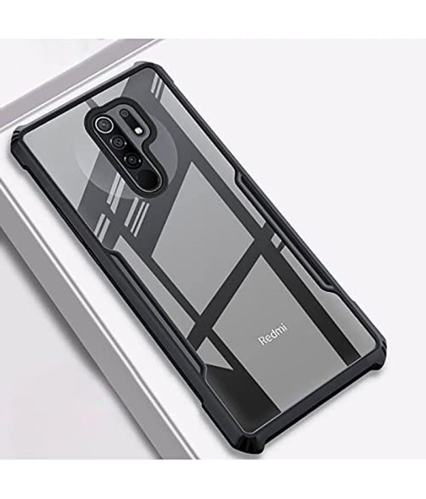     			Doyen Creations Shock Proof Case Compatible For Polycarbonate Xiaomi Redmi 9 Prime ( Pack of 1 )