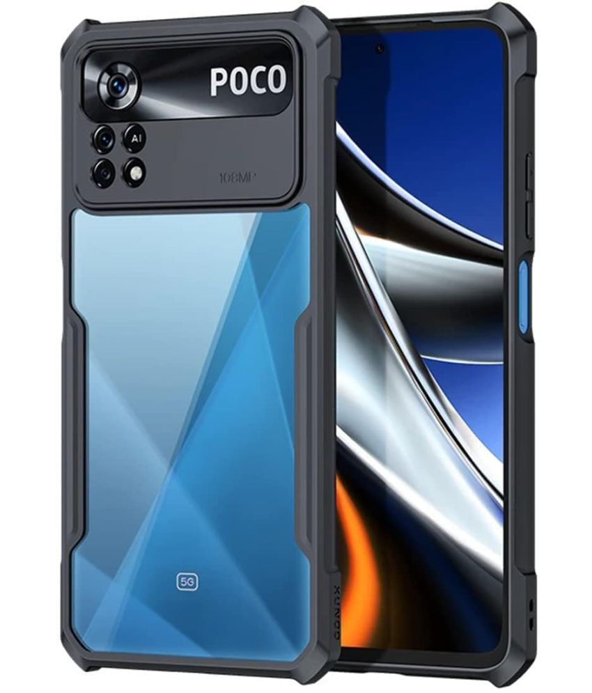     			Doyen Creations Shock Proof Case Compatible For Polycarbonate Poco X4 Pro ( Pack of 1 )