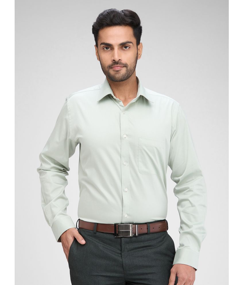     			Raymond Cotton Slim Fit Full Sleeves Men's Formal Shirt - Green ( Pack of 1 )