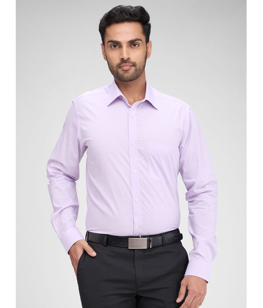     			Raymond Cotton Slim Fit Full Sleeves Men's Formal Shirt - Purple ( Pack of 1 )