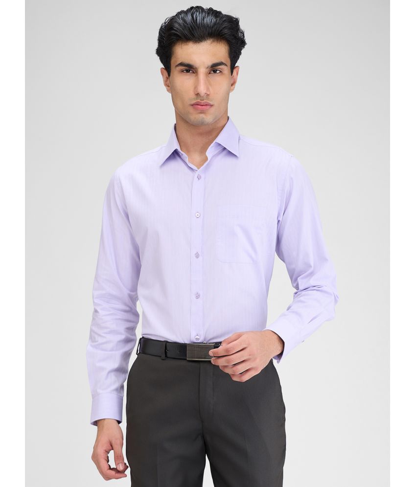     			Raymond Cotton Slim Fit Full Sleeves Men's Formal Shirt - Purple ( Pack of 1 )