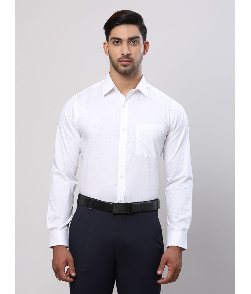     			Raymond Cotton Slim Fit Full Sleeves Men's Formal Shirt - White ( Pack of 1 )