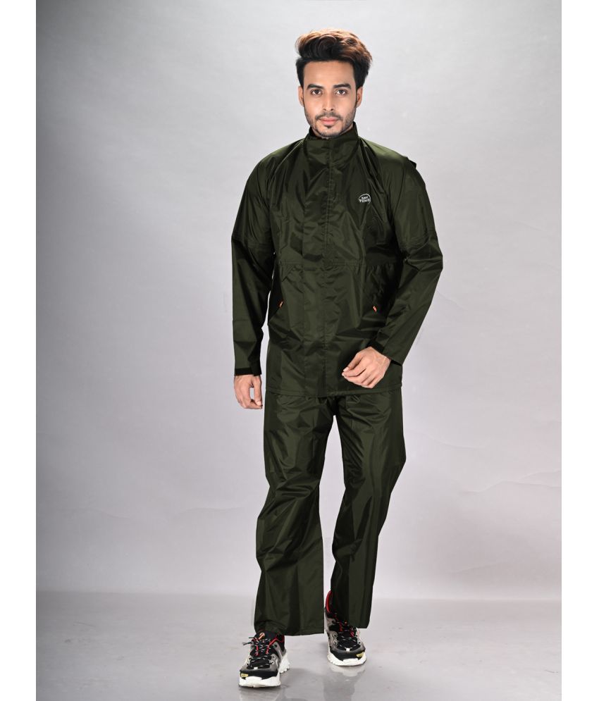     			lux venus Khaki PVC Men's Rain Suit ( Pack of 1 )