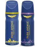 Park Avenue GOOD MORNING & STROM DEO,150 ML EACH Deodorant Spray for Unisex 300 ml ( Pack of 2 )