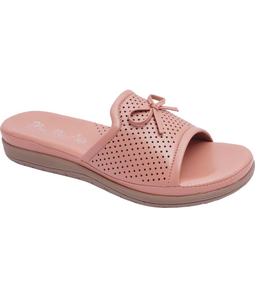     			BIG BIRD Pink Women's Flats