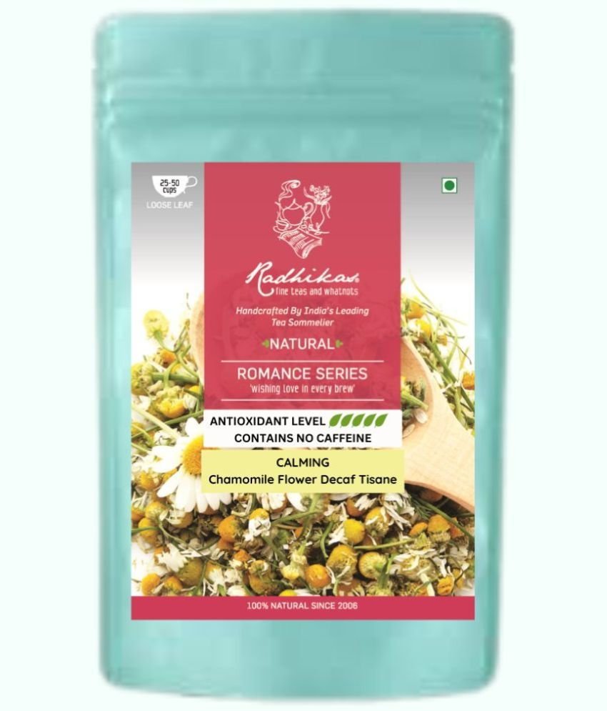     			RADHIKAS FINE TEAS AND WHATNOTS Chamomile Tea Loose Leaf 50 gm