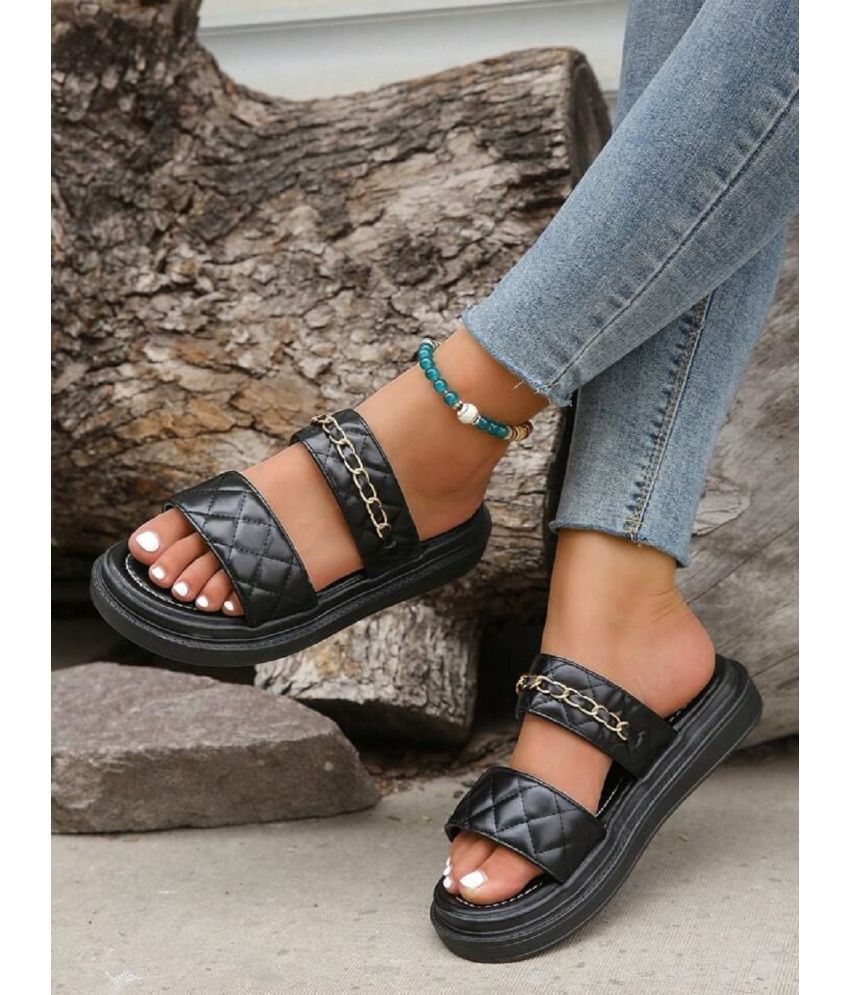     			Shozie Black Women's Slide