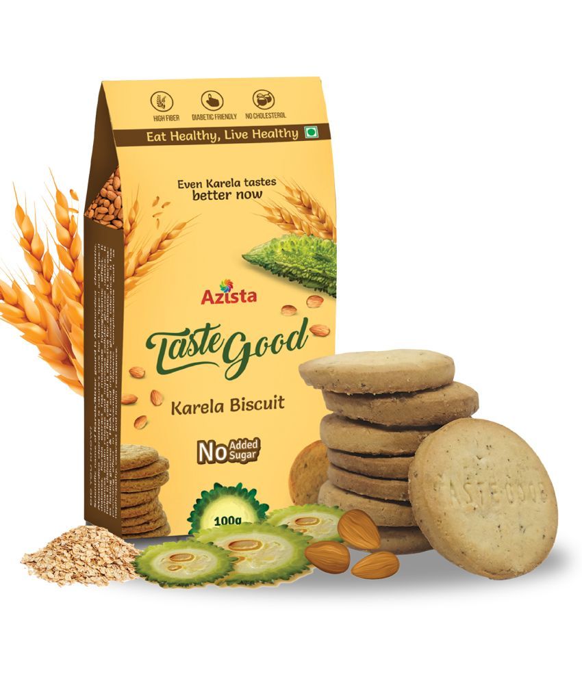     			Taste Good Karela Digestives & Low Calorie Biscuits 400 gm Pack of 4