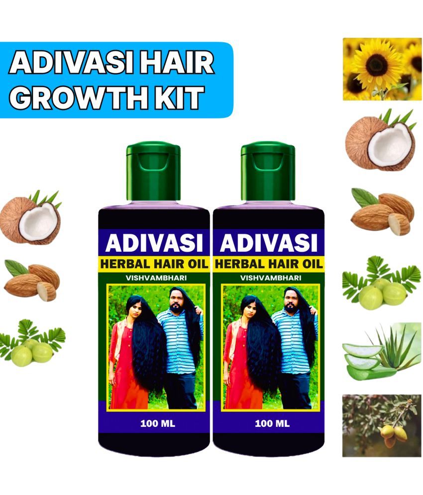     			Vishvambhari Frizz Control Bhringraj Oil 100 ml ( Pack of 2 )