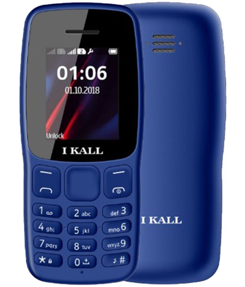     			iKall K100 Dual SIM Feature Phone Blue