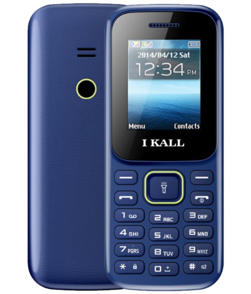     			iKall K130 Dual SIM Feature Phone Blue