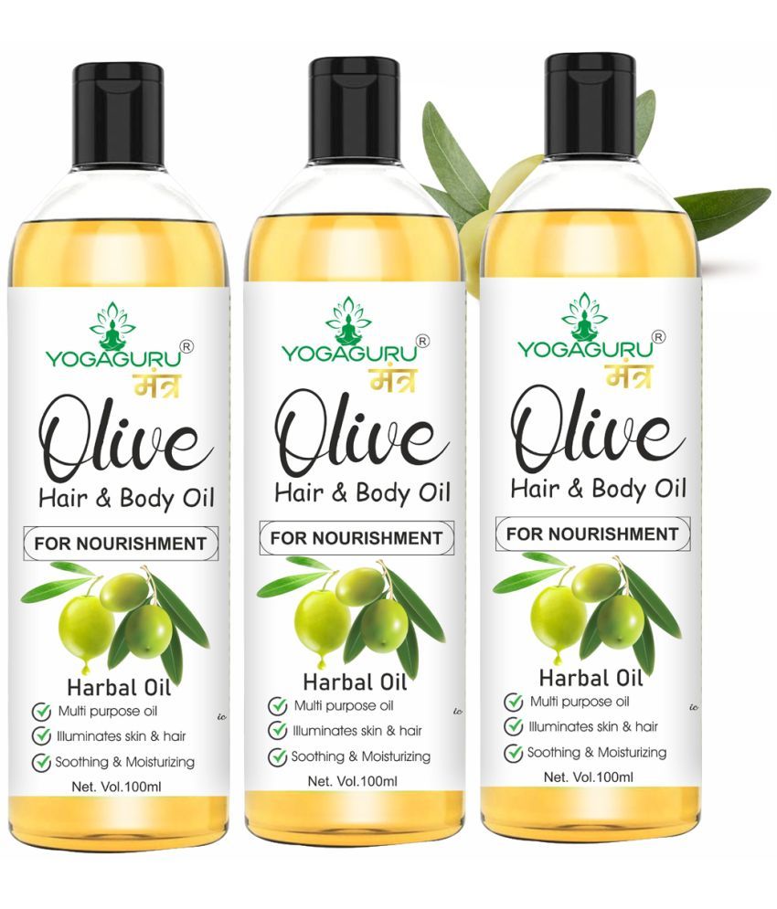     			yogaguru mantr Anti Hair Fall Olive Oil 300 ml ( Pack of 3 )