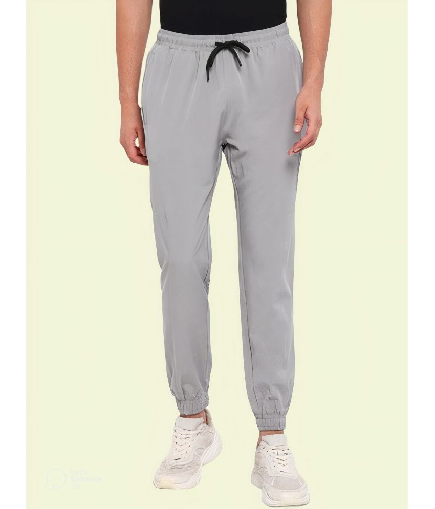     			PP Kurtis Grey Lycra Men's Joggers ( Pack of 1 )