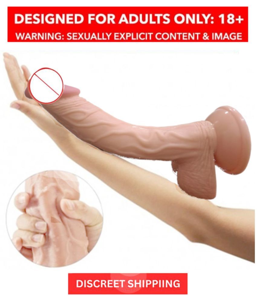     			9" inch Big Size Maasive PIink head Dildo with Suction Dildo Sex Toy C Shape G-spot/P SPOT Pleasure Unisex Suction Cup Dong Adult, girl sexy toy Suction dildo women sex toys dildos sexy toys for women big size at low price  with free lube by blue moon