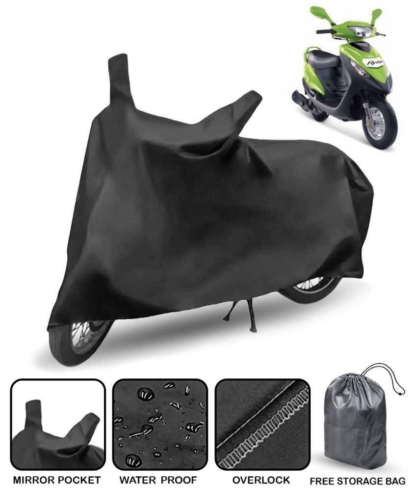     			AutoRetail Bike Body Cover for Mahindra Flyte ( Pack of 1 ) , Black