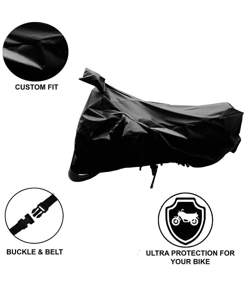     			AutoRetail Bike Body Cover for Hero Splendor Pro Classic ( Pack of 1 ) , Black