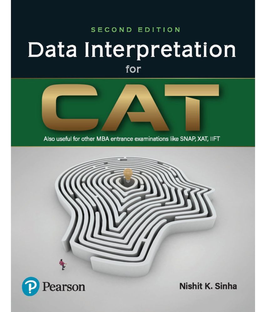     			Data Interpretation for CAT, Includes Solutions and Explanations of CAT 2023 Paper, 2nd Edition - Pearson