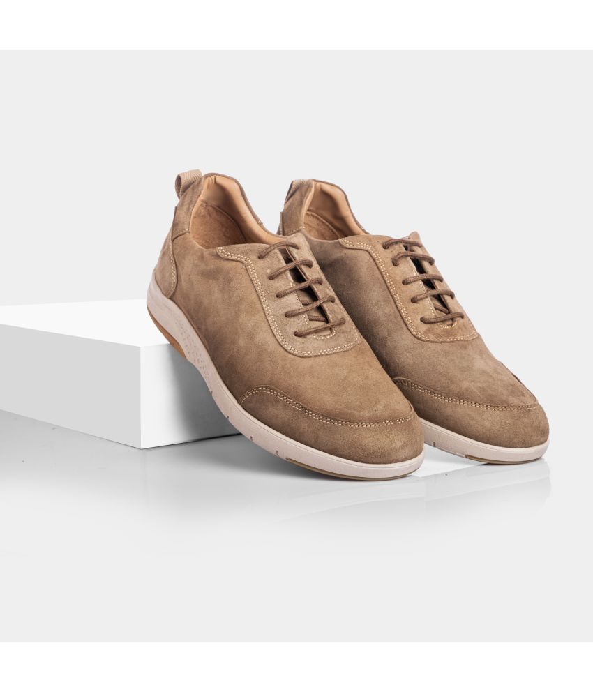     			LA MARCA Khaki Men's Lifestyle Shoes