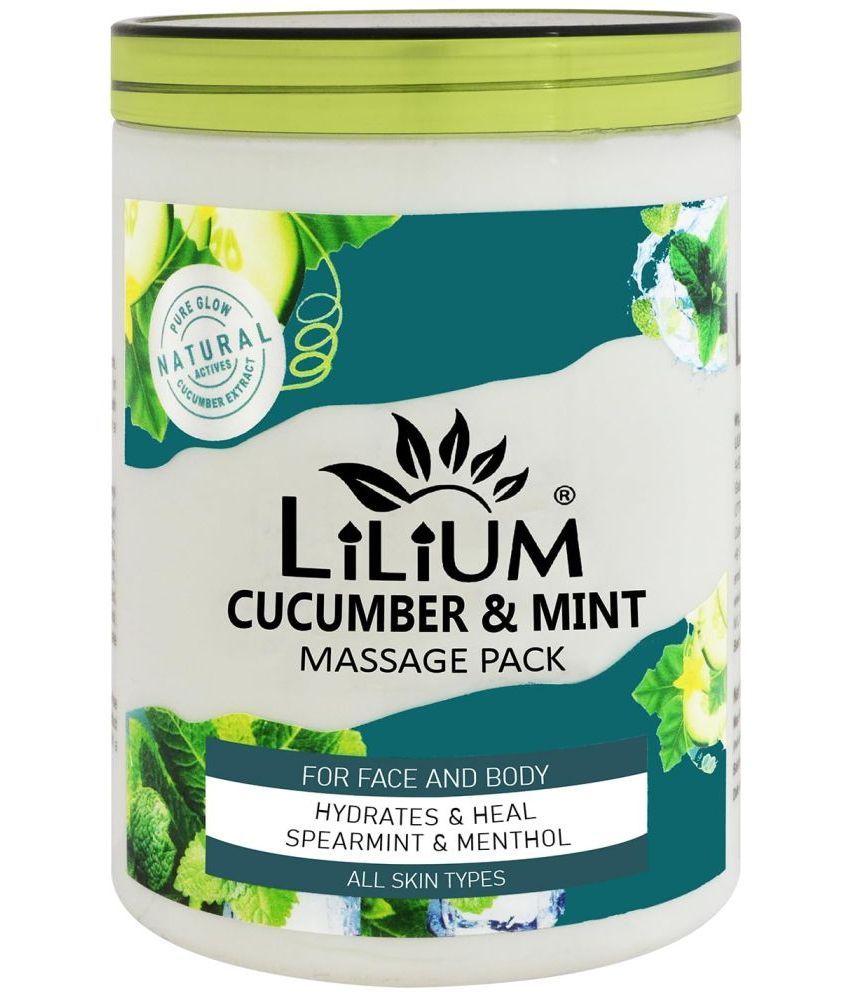     			Lilium Revitalizing Radiance Face Pack Cucumber & Mint 500ml |For All Skin Types