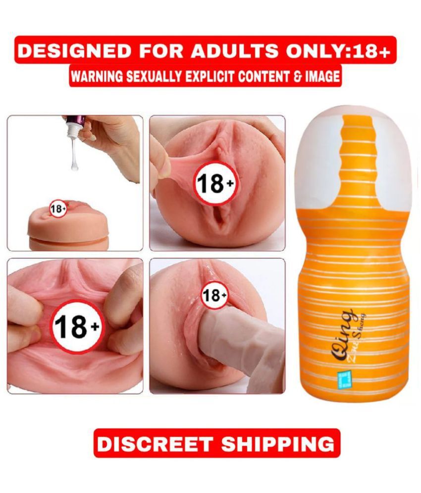     			MALE MASTURBATOR QUING CUP SILICONE SOFT pocket pussy Sex Toy For Men Male Masturbator 3D Tight Vigina Realistic Male Sex Toy Men Masturbation SEXY Pocket PUSSY.