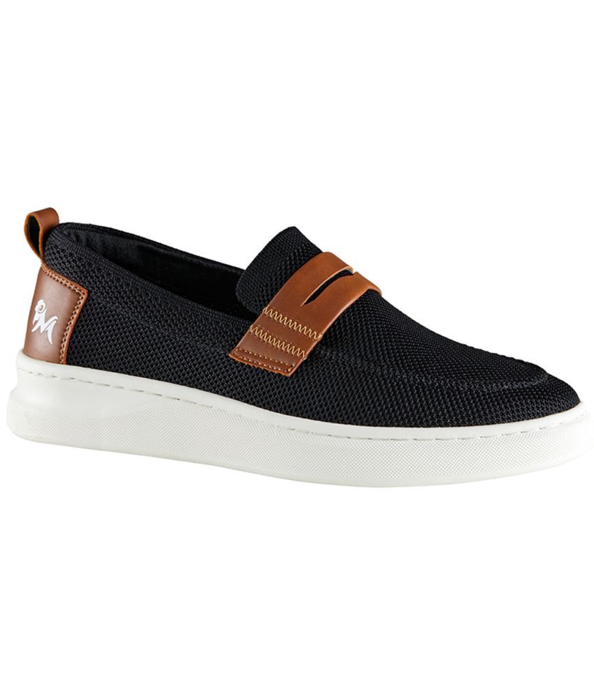     			Neemans Black Men's Slip on