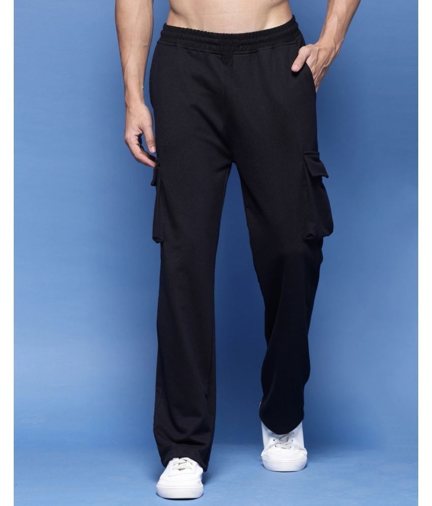     			PP Kurtis Black Lycra Men's Trackpants ( Pack of 1 )