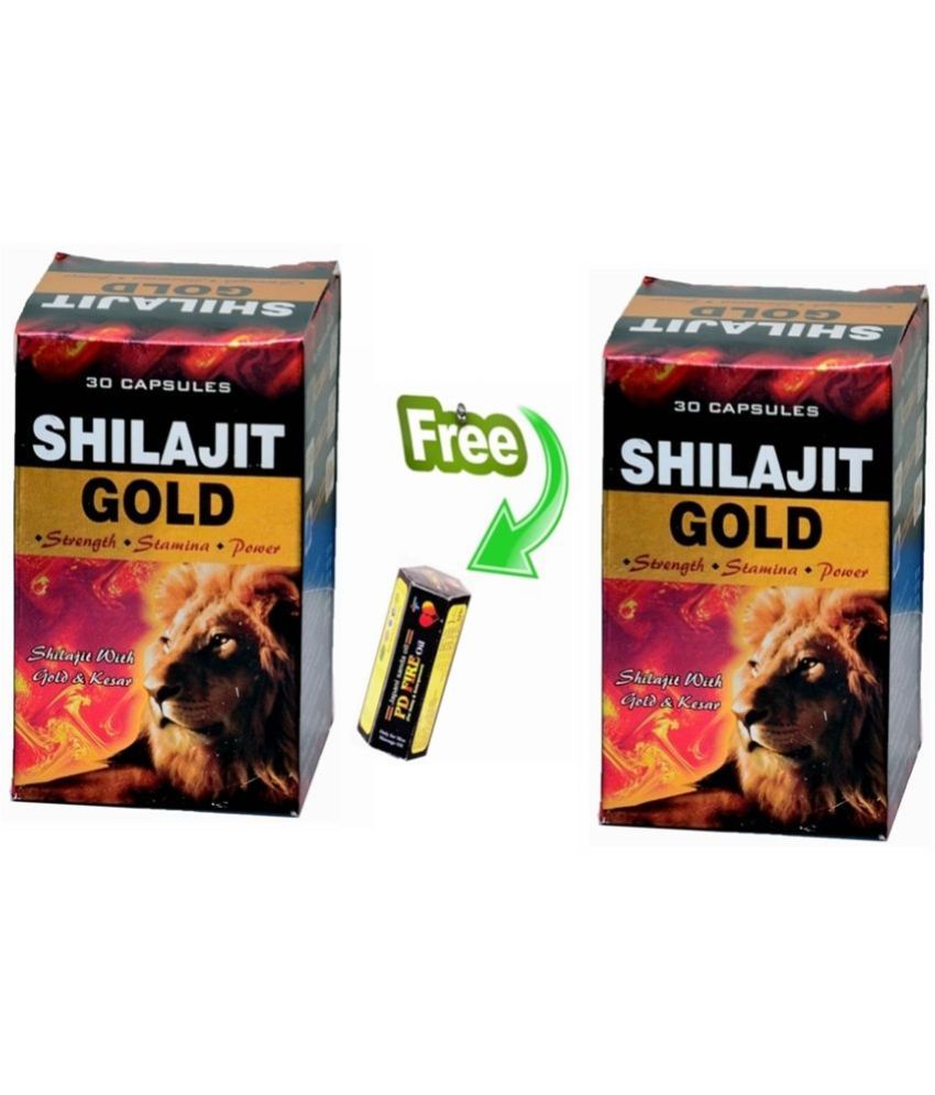     			Syan Deals GG Shilajit Gold Capsule 30 no.s Pack of 2 (Ayurvedic Combo)