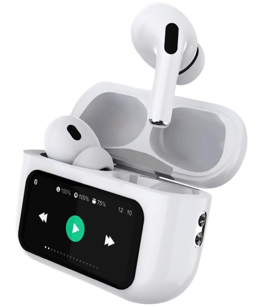     			Vertical9 Touch Screen Earbuds In Ear TWS White