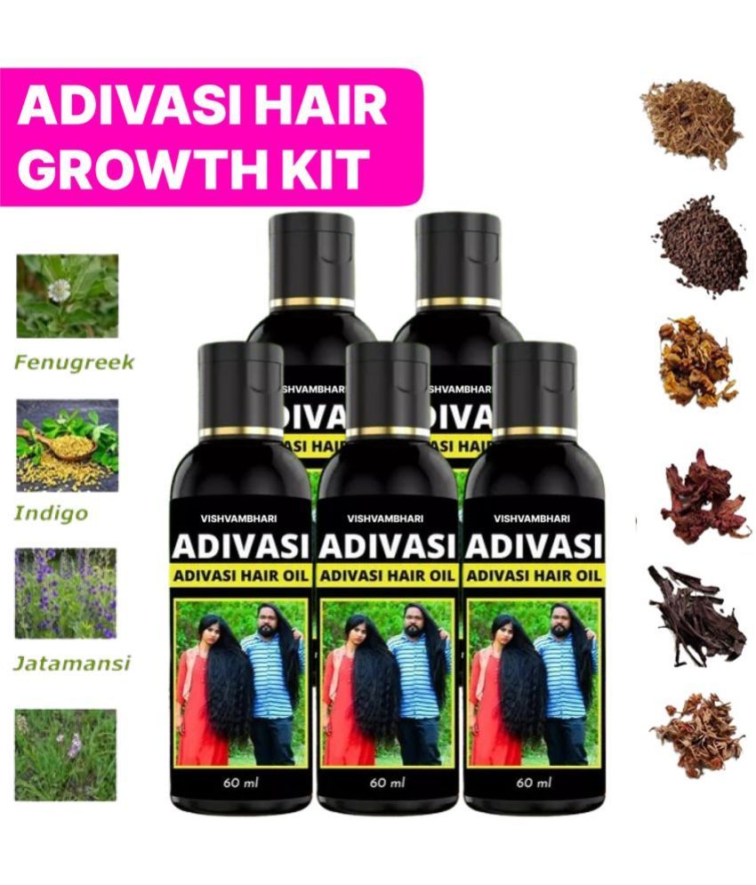     			Vishvambhari Anti Dandruff Amla Oil 60 ml ( Pack of 5 )