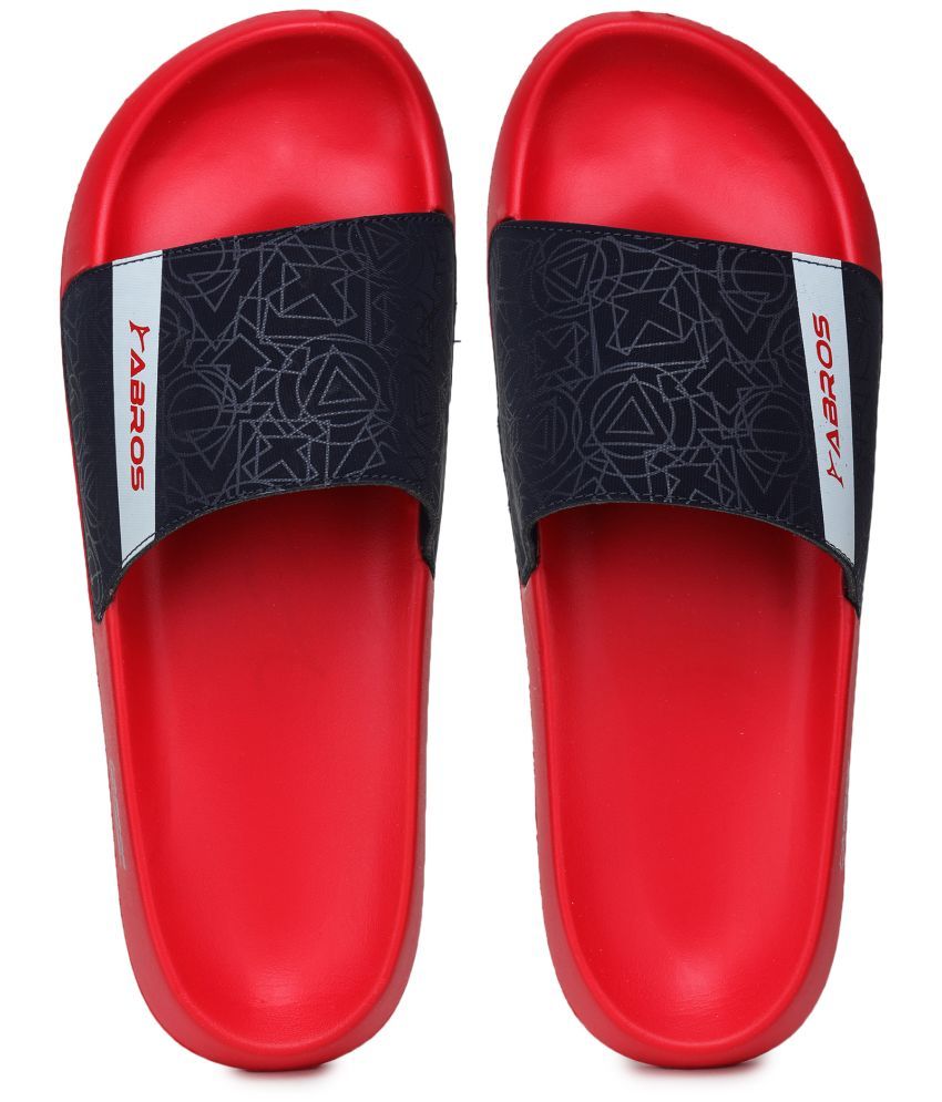     			Abros Navy Men's Slide Flip Flop