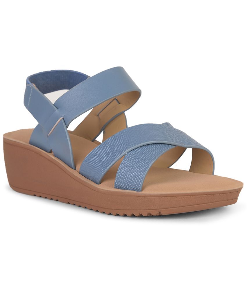     			Bata Blue Women's Sandal Heels