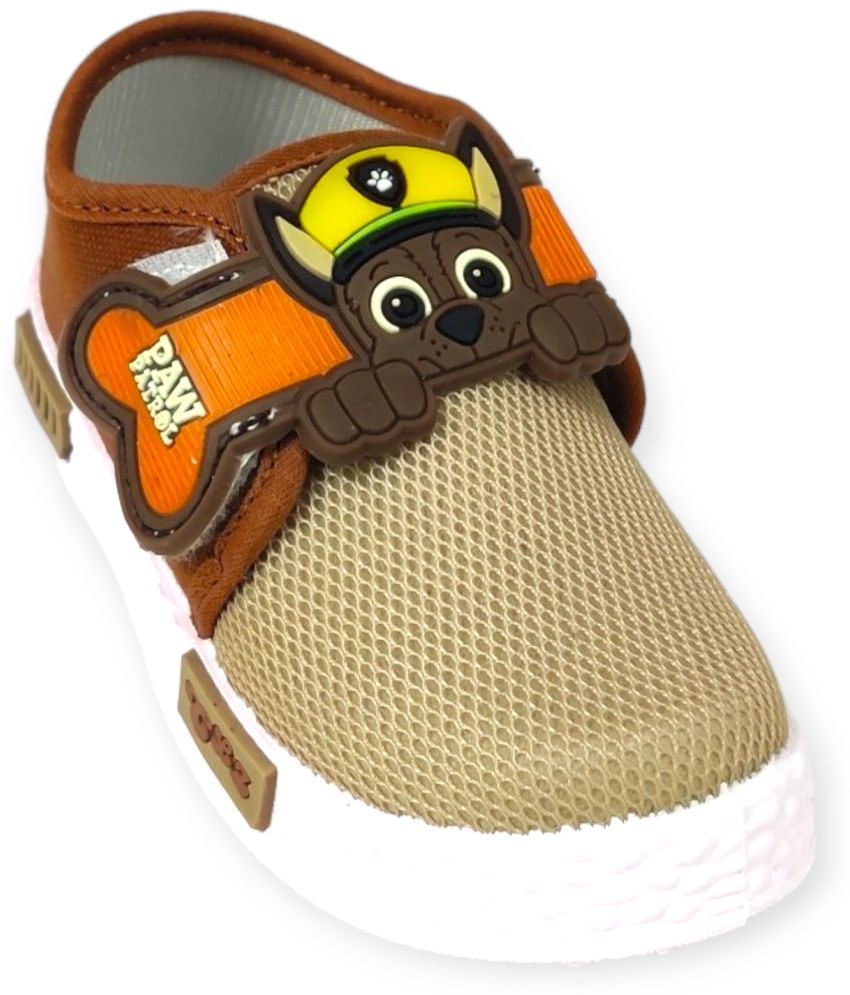     			COOLZ - Brown Boy's Sneakers ( 1 Pair )