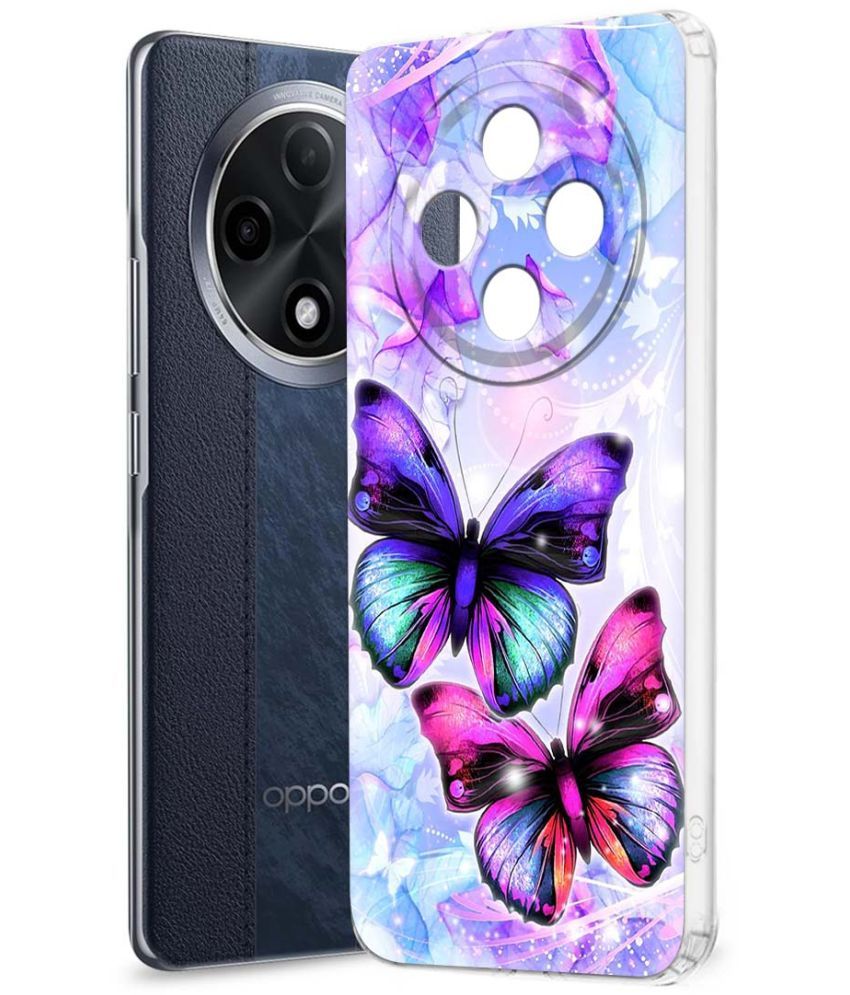     			NBOX Multicolor Printed Back Cover Silicon Compatible For Oppo F27 Pro Plus 5G ( Pack of 1 )