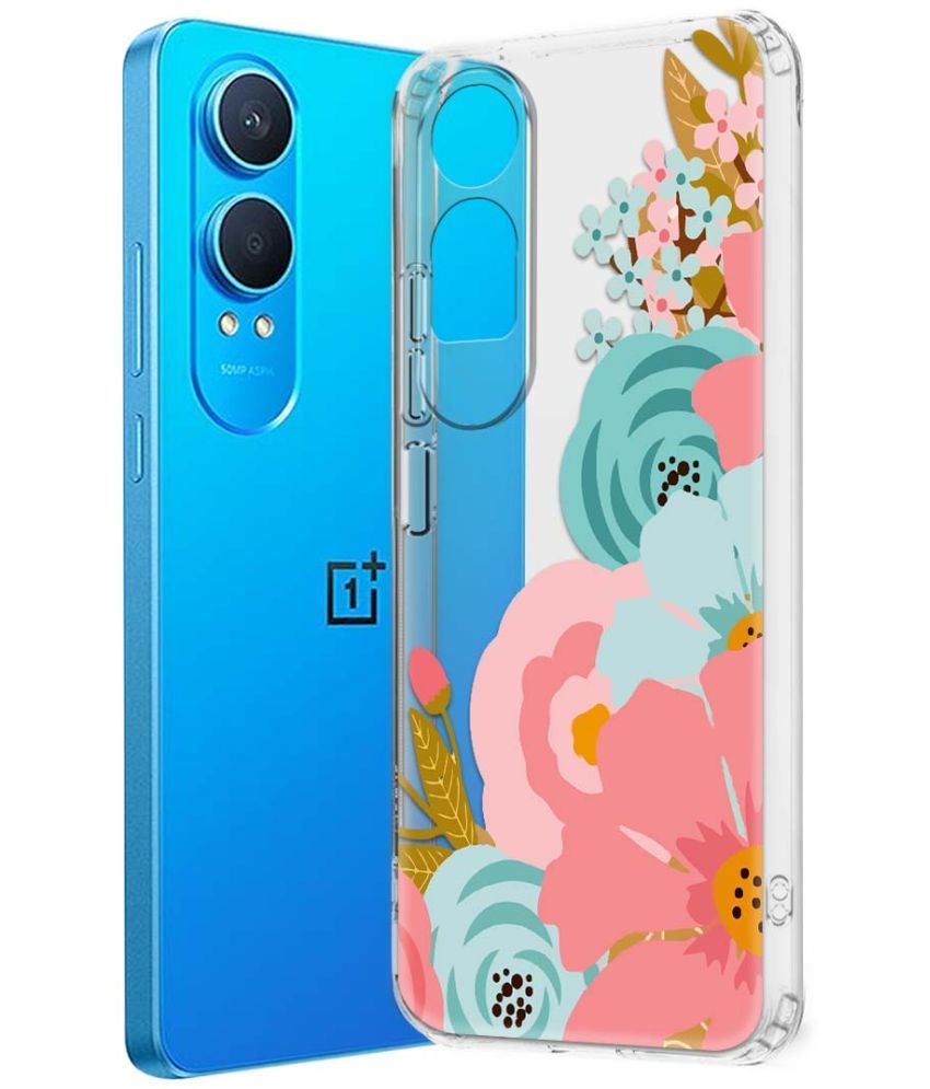     			NBOX Multicolor Printed Back Cover Silicon Compatible For Oneplus Nord CE 4 Lite 5G ( Pack of 1 )