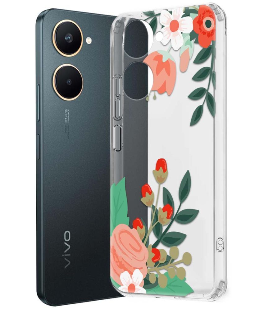     			NBOX Multicolor Printed Back Cover Silicon Compatible For Vivo Y18e ( Pack of 1 )