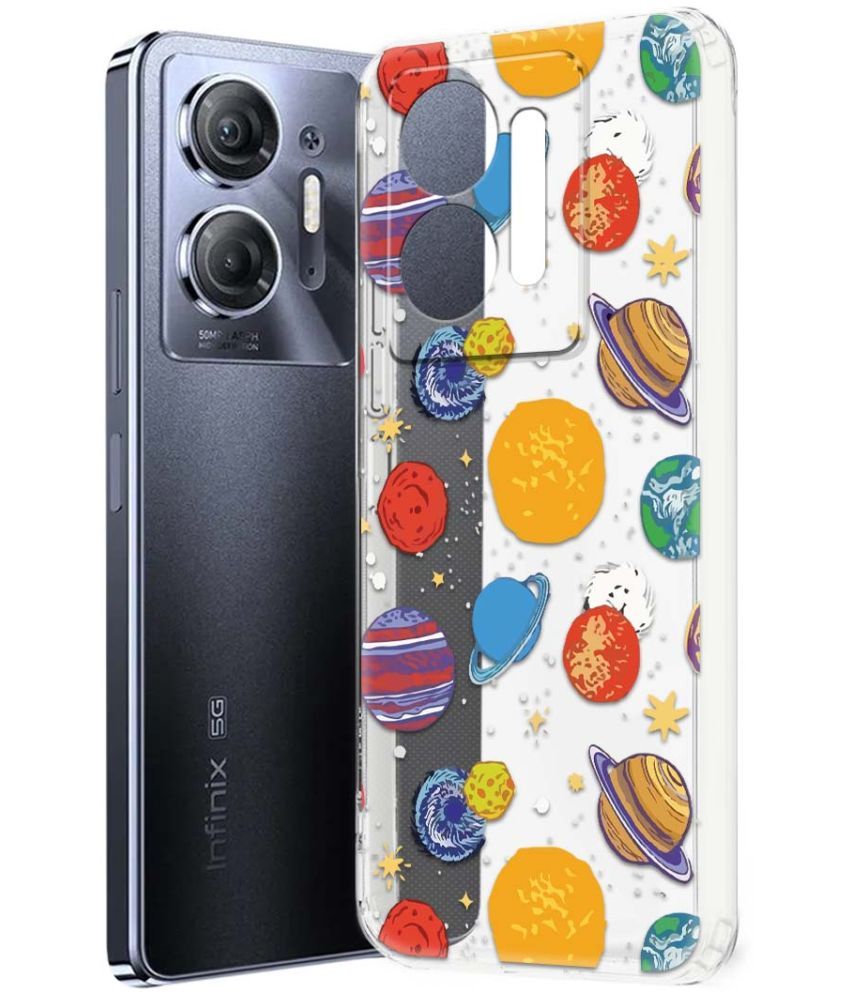     			NBOX Multicolor Printed Back Cover Silicon Compatible For Infinix Hot 30 5G ( Pack of 1 )