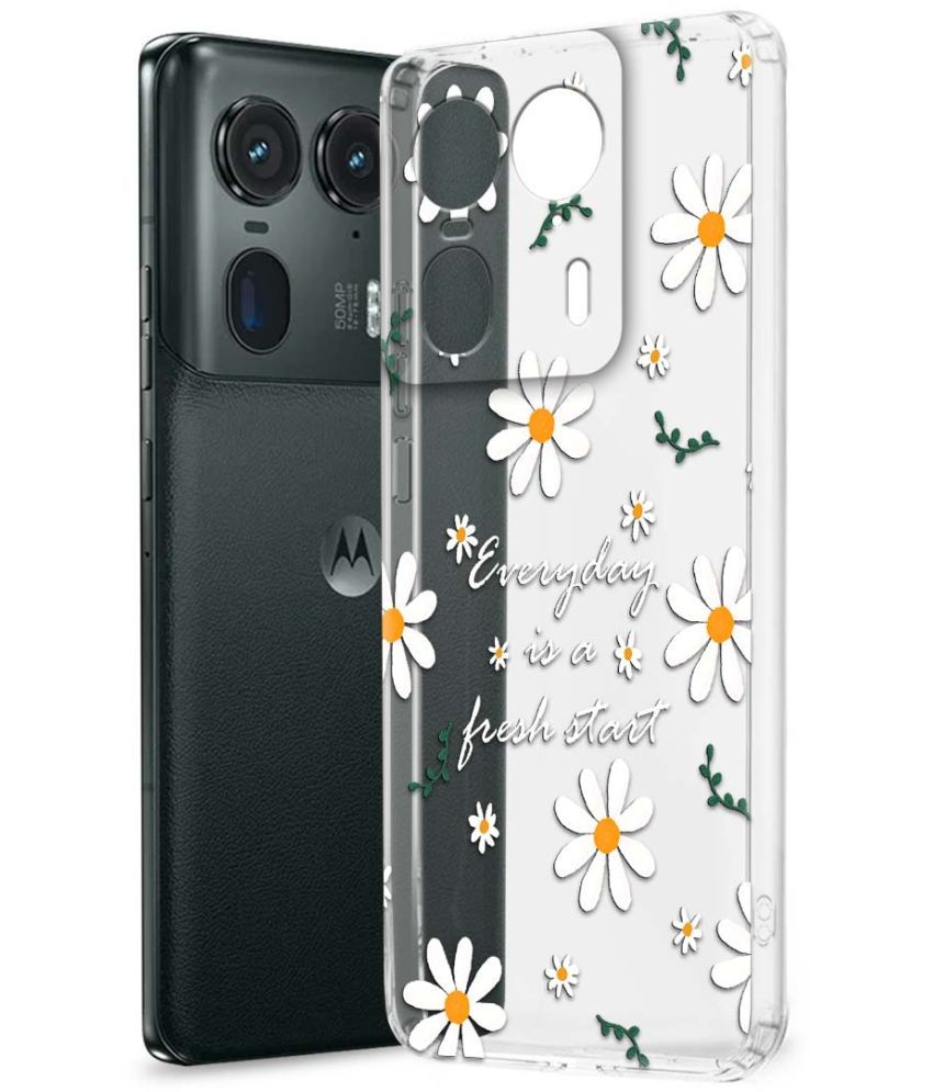     			NBOX Multicolor Printed Back Cover Silicon Compatible For Motorola Edge 50 Ultra 5G ( Pack of 1 )