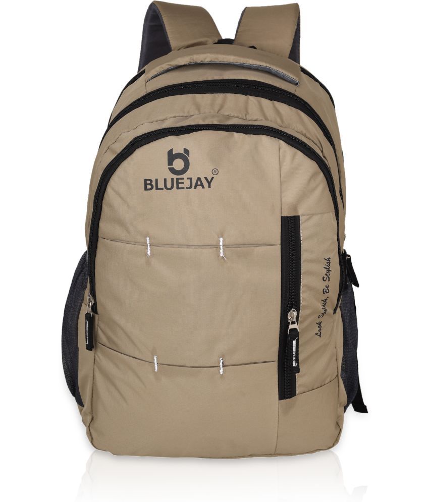     			Bluejay Khaki Polyester Backpack ( 35 Ltrs )