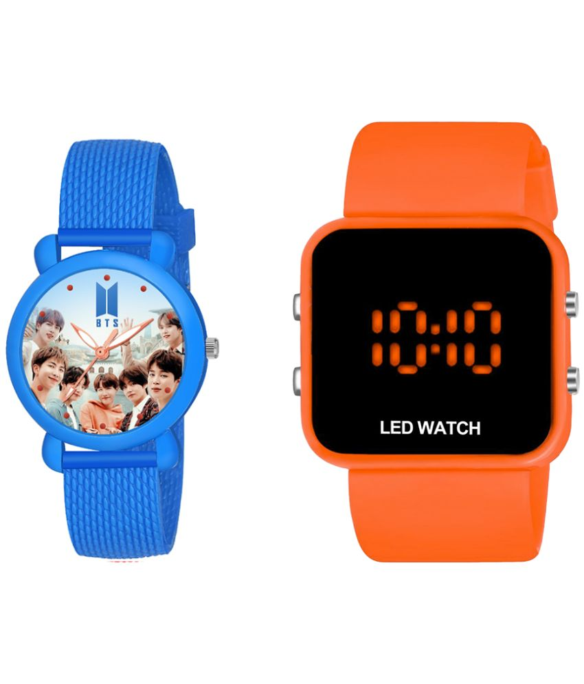     			DECLASSE Blue Dial Analog-Digital Boys Watch ( Pack Of 2 )