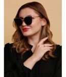 Sunnies Black Round Sunglasses ( Pack of 1 )