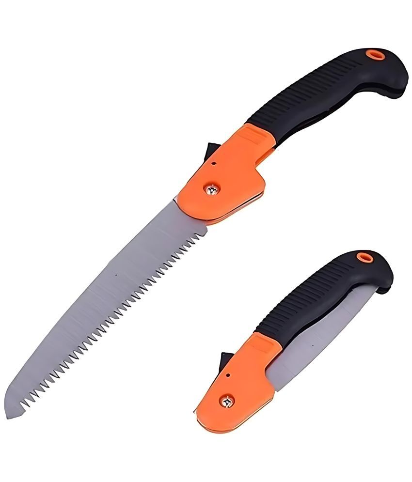     			CTM Pro Folding Pruning Saw - Heavy Duty Premium heavy Steel Saw, Ergonomic Soft Non-Slip Handle, Lightweight Foldable Saw Ideal for Branches, Trimming, Camping, PVC, Hiking, Wood - 405mm